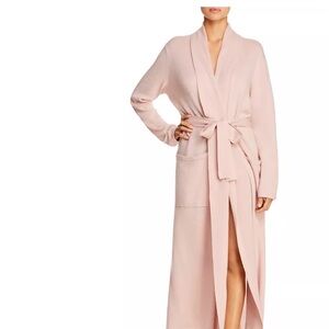 NWT Women's Cashmere Blend Pink Robe